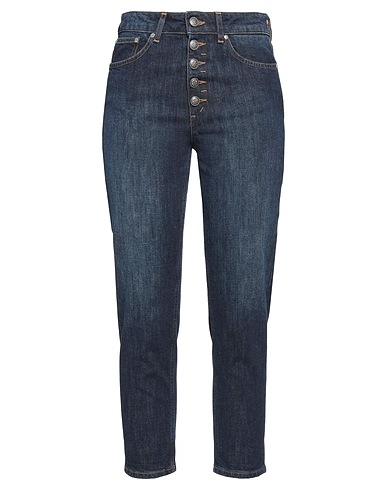 DONDUP Denim trousers Blue 98% Cotton, 2% Elastane