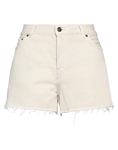 HAIKURE Short en jean Beige 100% Coton