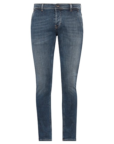 DONDUP Denim trousers Blue 97% Organic cotton, 3% Recycled elastane