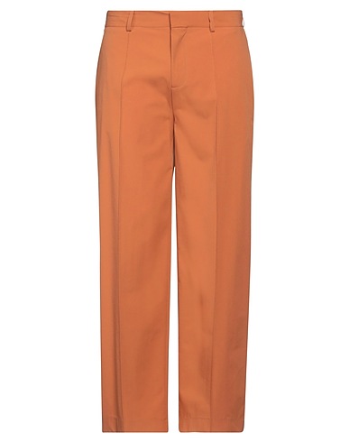 DANIELE ALESSANDRINI Casual trouser Tan 92% Polyamide, 8% Elastane