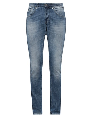 DONDUP Denim trousers Blue 98% Cotton, 2% Elastane