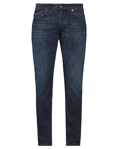 DONDUP Denim pants Blue 98% Cotton, 2% Elastane