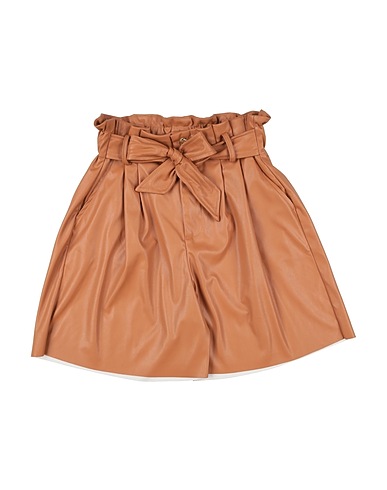 L:Ú L:Ú by MISS GRANT Shorts & Bermuda Camel 70% Polyester, 30% Polyurethane