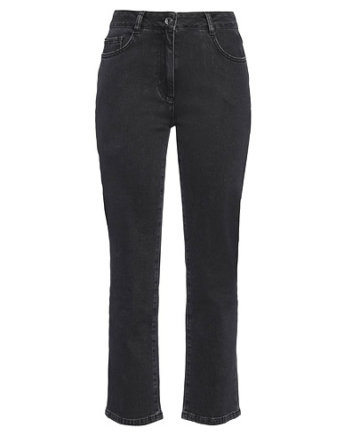 PENNYBLACK Denim trousers Black 99% Cotton, 1% Elastane