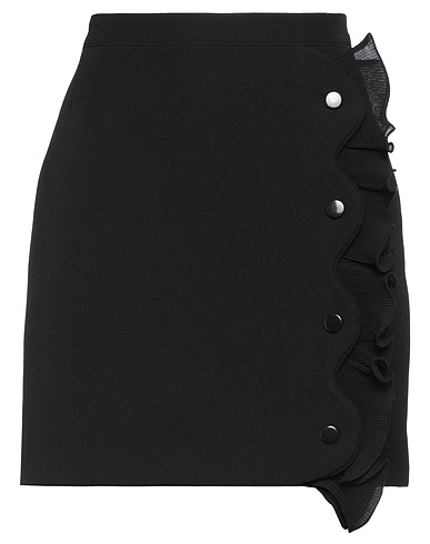 ESSENTIEL ANTWERP Mini skirt Black 92% Recycled polyester, 8% Elastane