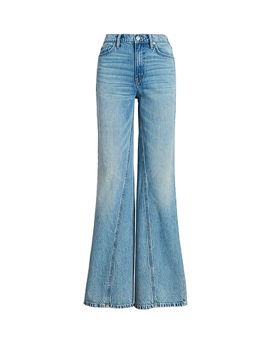 LAUREN RALPH LAUREN Denim trousers Blue 70% Cotton, 30% Lyocell