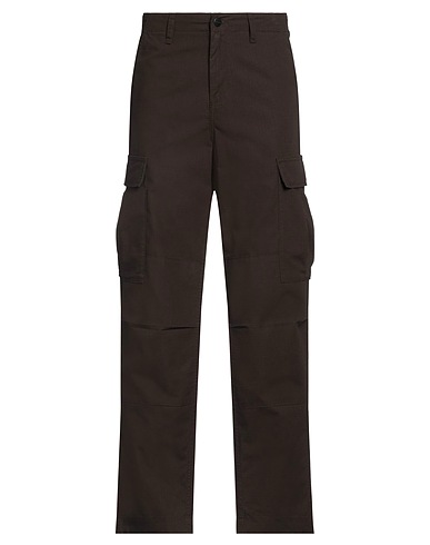 CARHARTT Casual trouser Dark brown 100% Cotton