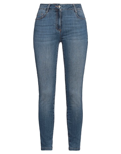 PENNYBLACK Denim trousers Blue 89% Cotton, 9% Polyester, 2% Elastane