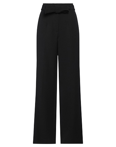ESSENTIEL ANTWERP Casual trouser Black 92% Polyester, 8% Elastane