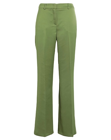 MAX&Co. Casual trouser Sage green 100% Polyester