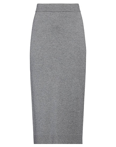 PENNYBLACK Midi skirt Grey 35% Polyamide, 31% Viscose, 30% Wool, 4% Cashmere