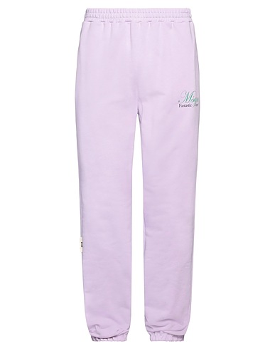 MSGM Pantalone Lilla 100% Cotone organico