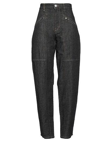 ISABEL MARANT Pantaloni jeans Antracite 82% Cotone, 18% Canapa