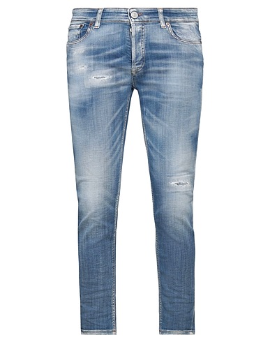 PMDS PREMIUM MOOD DENIM SUPERIOR Denim pants Blue 98% Cotton, 2% Elastane