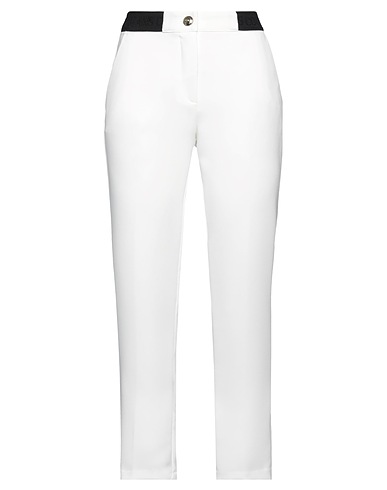 VERSACE JEANS COUTURE Casual pants White 100% Polyester