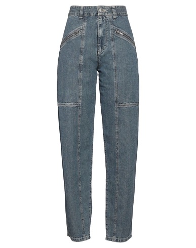 ISABEL MARANT Denim pants Blue 80% Cotton, 20% Hemp