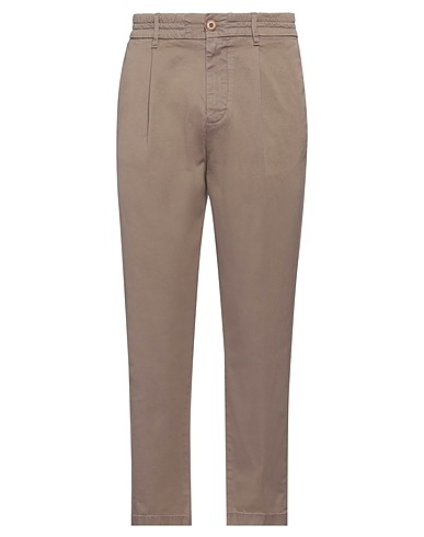 GUESS Casual trouser Light brown 97% Cotton, 3% Elastane