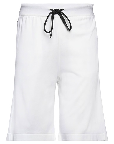 ICEBERG Shorts & Bermuda Bianco 95% Cotone, 4% Poliammide, 1% Elastan