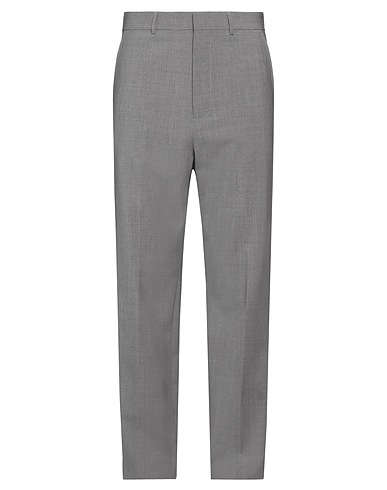 MSGM Casual pants Grey 96% Virgin Wool, 4% Elastane