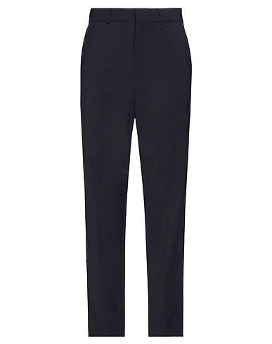 MSGM Casual trouser Midnight blue 96% Virgin Wool, 4% Elastane