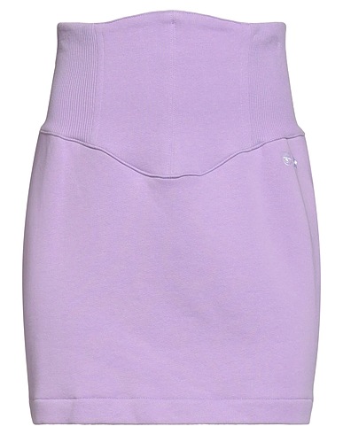 CHIARA FERRAGNI Mini skirt Lilac 100% Cotton