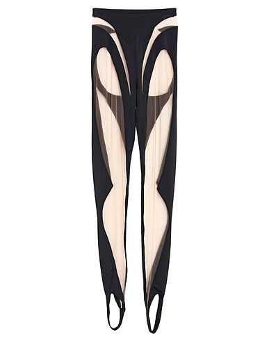 MUGLER Leggings Black 78% Polyamide, 22% Elastane