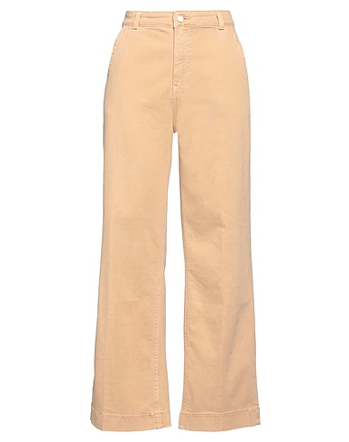 GUESS Denim pants Sand 92% Cotton, 6% Polyester, 2% Elastane