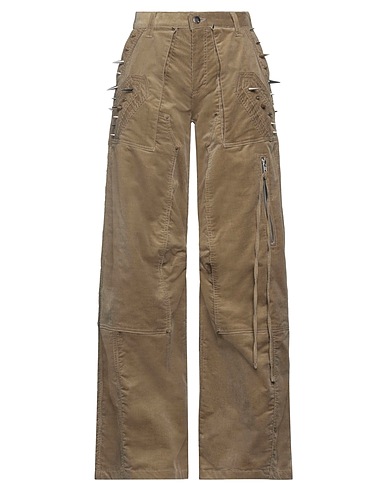 ACT N°1 Casual trouser Military green 100% Cotton