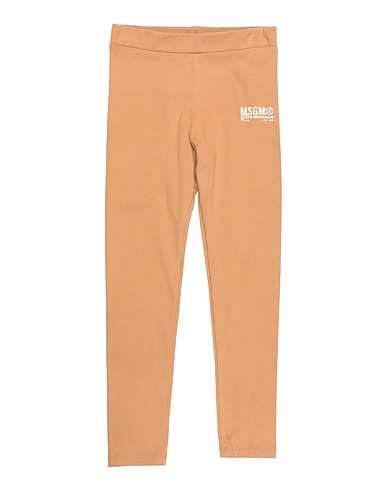 MSGM Leggings Camel 96% Cotton, 4% Elastane