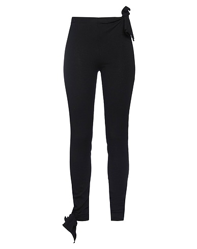 MSGM Pantalone Nero 50% Viscosa, 30% Poliammide, 20% Fibre tessili