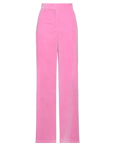MSGM Pantalone Rosa 100% Cotone