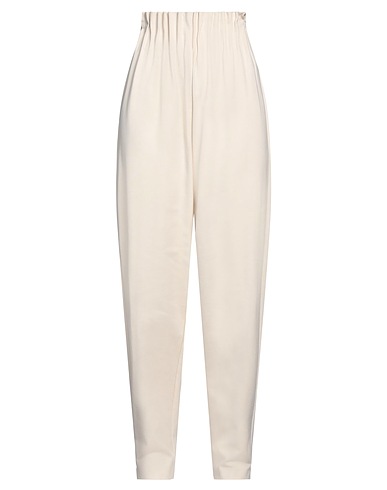 MEIMEIJ Pantalone Avorio 65% Viscosa, 30% Poliammide, 5% Elastan
