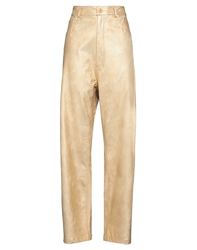 ANIYE RECORDS Pantalone Oro 100% Viscosa