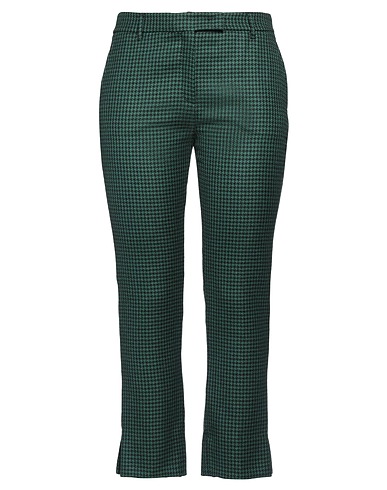 INCOTEX Casual pants Green 100% Virgin Wool