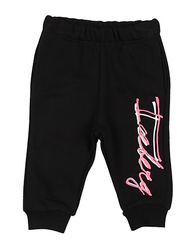 ICEBERG Casual trouser Black 65% Cotton, 35% Polyester