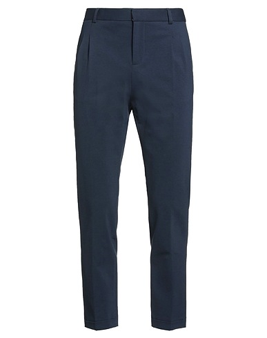 GREY DANIELE ALESSANDRINI Casual pants Midnight blue 52% Cotton, 40% Polyamide, 8% Elastane