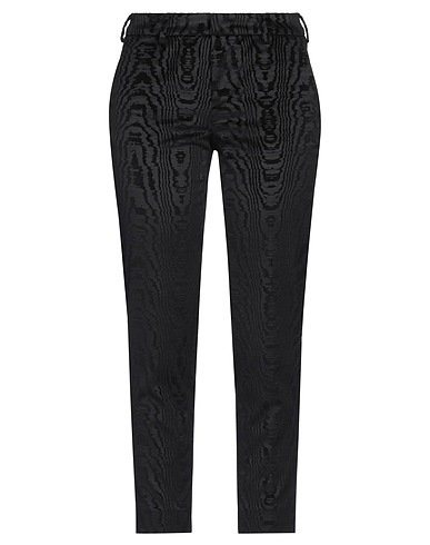 PT Torino Casual trouser Black 98% Cotton, 2% Elastane