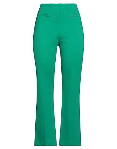 MEIMEIJ Casual trouser Green 65% Viscose, 30% Polyamide, 5% Elastane