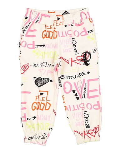 PINKO UP Casual trouser Ivory 100% Cotton