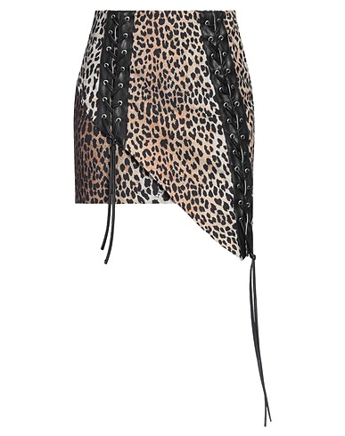 ANIYE RECORDS Mini skirt 100% Polyester, Elastane