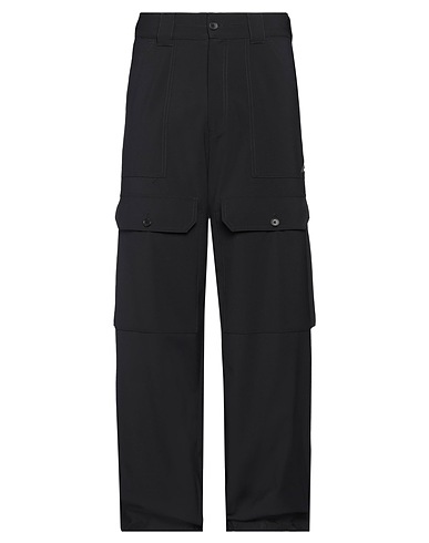 MSGM Casual trouser Black 96% Virgin Wool, 4% Elastane