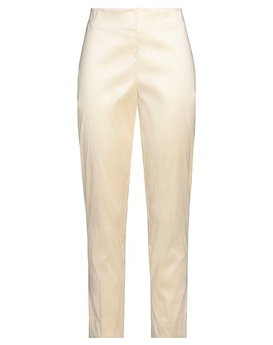 ROSSOPURO Casual pants Cream 64% Polyester, 33% Nylon, 3% Elastane