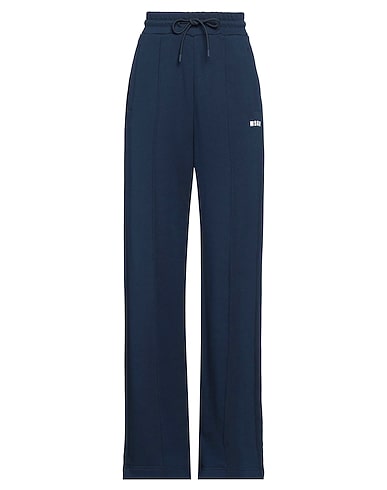 MSGM Pantalone Blu navy 100% Cotone