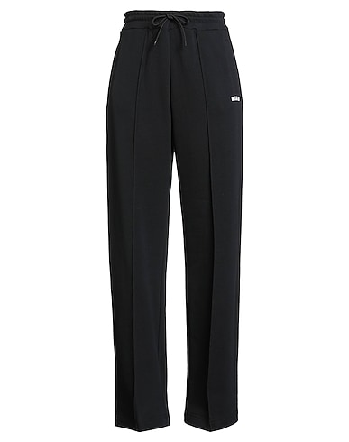 MSGM Pantalone Nero 100% Cotone