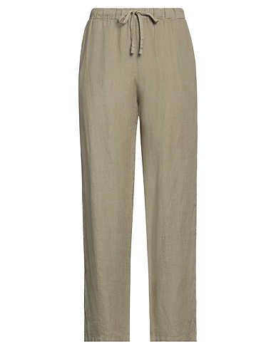 ROSSOPURO Casual pants Khaki 100% Linen