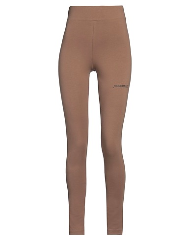 HINNOMINATE Leggings Marrone 92% Cotone, 8% Elastan