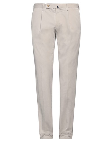 INCOTEX Casual pants Light grey 98% Cotton, 2% Elastane