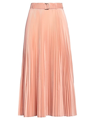 MAX MARA Long skirt Light pink 50% Silk, 50% Polyester