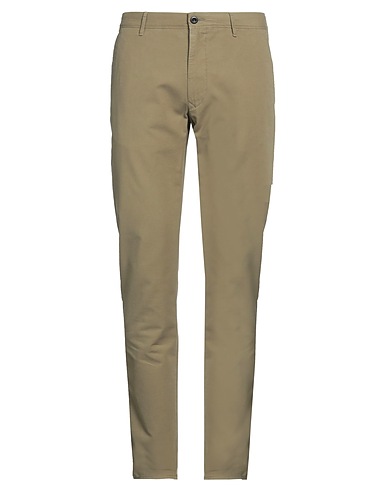 INCOTEX Pantalone SLACKS Verde militare 96% Cotone, 4% Elastan