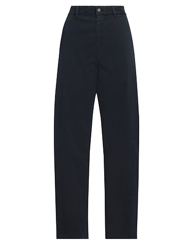NILI LOTAN Casual trouser Navy blue 98% Cotton, 2% Elastane